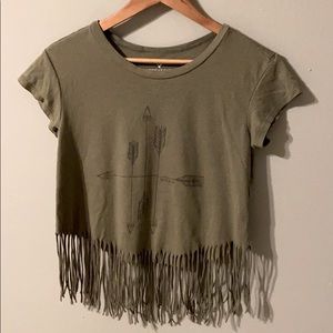 American Eagle Crop Top Size: XS